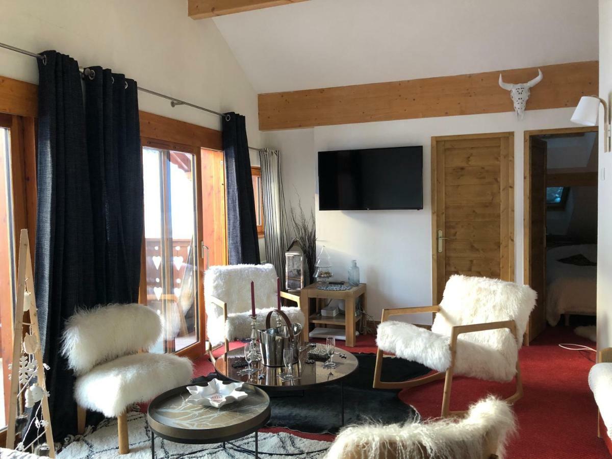Penthouse "Bond 007" 120 M2 Piscine Sauna Risoul 1850 Buitenkant foto